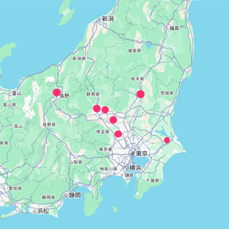 Locations of Proshop Otsuka Stores